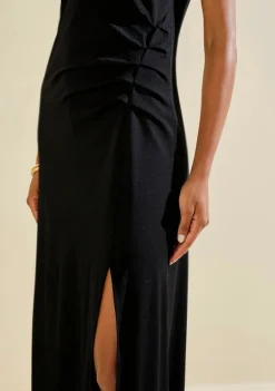 Vestido Midi Náutilo Preto