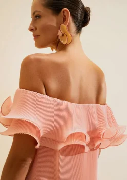 Vestido Ombro a Ombro Alba Rosa